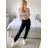 Tracksuit pants long ladies (uni s / m) ITALIAN MODA IM419836 -   grey -   M / L