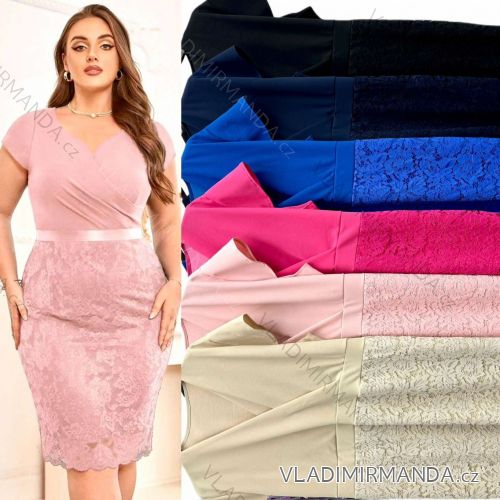 Women's Long Chiffon Short Sleeve Dress (S/M ONE SIZE) ITALIAN FASHION IMWGS231048