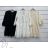Women's Long Sleeve Hoodie Dress (S / M ONE SIZE) ITALIAN FASHION IMWA216095