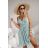 Women's Long Sleeve Hoodie Dress (S / M ONE SIZE) ITALIAN FASHION IMWA216095