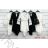 Women's Long Sleeve Hoodie Dress (S / M ONE SIZE) ITALIAN FASHION IMWA216095
