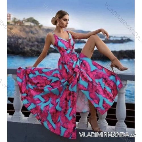 Women's Long Sleeve Hoodie Dress (S / M ONE SIZE) ITALIAN FASHION IMWA216095