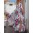 Women's Long Sleeve Hoodie Dress (S / M ONE SIZE) ITALIAN FASHION IMWA216095