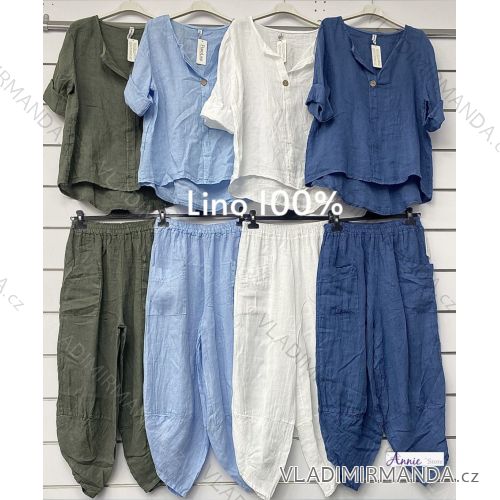 Women's Long Chiffon Short Sleeve Dress (S/M ONE SIZE) ITALIAN FASHION IMWGM23456