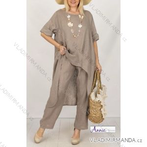 Women's Long Chiffon Short Sleeve Dress (S/M ONE SIZE) ITALIAN FASHION IMWGM23456