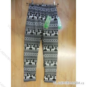 Leggings insulated with baby fur and puppy girl (3-12 years) ELEVEK AB616-2
