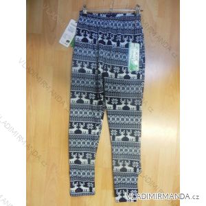 Leggings insulated with children's fur and adolescent girls (9-16 years) ELEVEK AB617-2
