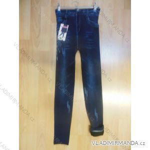 Leggings warm jeans for children and teen girls (3-12 years) ELEVEK AB701-2
