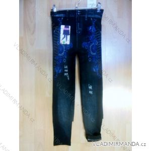 Leggings warm jeans for children and adolescent girls (3-12 years) ELEVEK AB701-1
