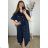 Women's short sleeve tunic (uni xL / 2XL) TURKISH FASHION TM9200691