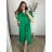 Women's short sleeve tunic (uni xL / 2XL) TURKISH FASHION TM9200691 -   Green
 -   3xl / 4xl