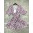 Long Jumpsuit with Pendant 3/4 Long Sleeve Women's Plus Size (50-58) ITALIAN FASHION IMWEC24016