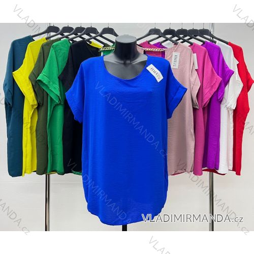 Shirt extended 3/4 long sleeve women's (L/XL/2XL ONE SIZE) ITALIAN FASHION IM423025