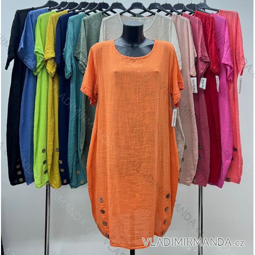 Shirt extended 3/4 long sleeve women's (L/XL/2XL ONE SIZE) ITALIAN FASHION IM423025