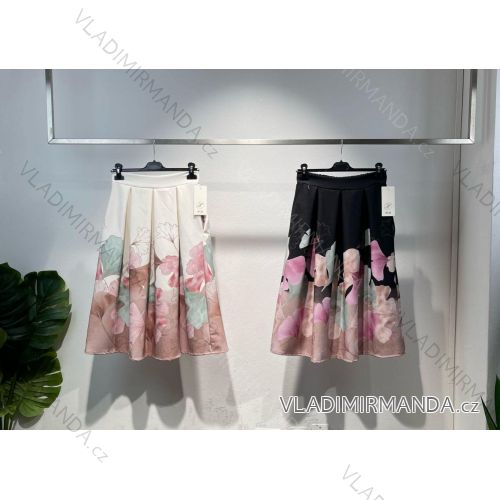 Women's Medium Length Skirt (S/M ONE SIZE) ITALIAN FASHION IMM23HG4911