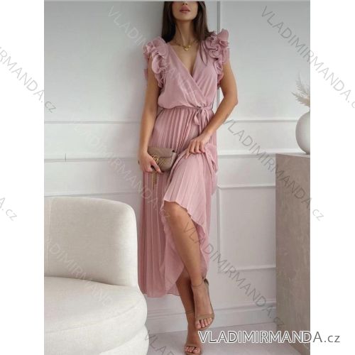 Dress with 3/4-sleeve ladies pocket (uni sl) ITALIAN Fashion IM3181746