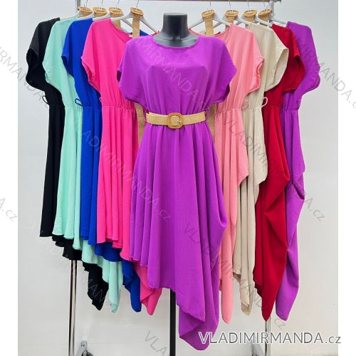 Shirt extended 3/4 long sleeve women's (L/XL/2XL ONE SIZE) ITALIAN FASHION IM423025