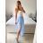 Women's Elegant Long Sleeve Dress (S / M ONE SIZE) ITALIAN FASHION IMWP21u3727