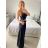 Women's Long Sleeve Knitted Sweater (S/M ONE SIZE) ITALIAN FASHION IMWDT23005