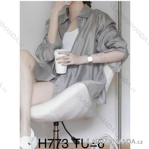 Women's T-Shirt Short Sleeve (S / M / L ONE SIZE) ITALIAN FASHION IMWC222158