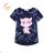 T-shirt short sleeve children's youth girls (116-146) KUGO WT0890