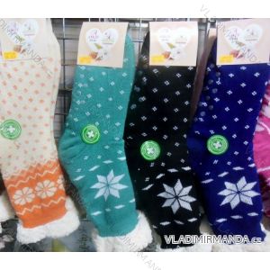 Socks insulated with cotton. thermo women (35-42) AMZF PB766
