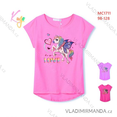 T-shirt short sleeve children's boys (98-128) KUGO HC0699