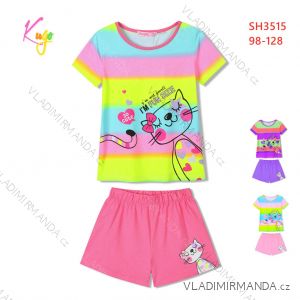 Set long-sleeved sweatshirt and sweatpants children's teen girl (98-128) KUGO JS0730