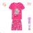 Set long-sleeved sweatshirt and sweatpants children's teen girl (98-128) KUGO JS0730