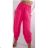 Women's Long Summer Pants with Belt (S/M ONE SIZE) ITALIAN FASHION IMD24080