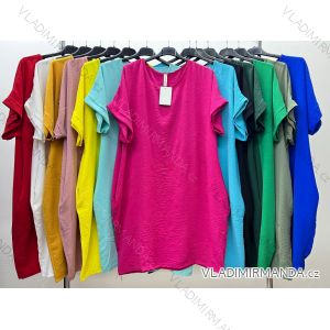 Shirt extended 3/4 long sleeve women's (L/XL/2XL ONE SIZE) ITALIAN FASHION IM423025