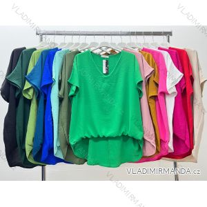 Shirt extended 3/4 long sleeve women's (L/XL/2XL ONE SIZE) ITALIAN FASHION IM423025