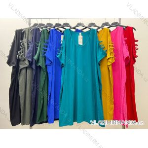 Shirt extended 3/4 long sleeve women's (L/XL/2XL ONE SIZE) ITALIAN FASHION IM423025