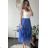 Women's Long Denim Skirt (S/M/L ONE SIZE) ITALIAN FASHION IMD24020