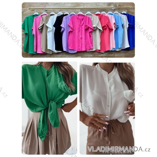 Dress with 3/4-sleeve ladies pocket (uni sl) ITALIAN Fashion IM3181746