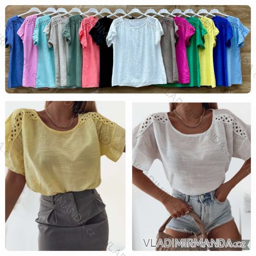 Dress with 3/4-sleeve ladies pocket (uni sl) ITALIAN Fashion IM3181746