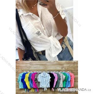 Dress with 3/4-sleeve ladies pocket (uni sl) ITALIAN Fashion IM3181746