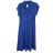 Women's Long Chiffon Short Sleeve Dress (S/M ONE SIZE) ITALIAN FASHION IMWGM23456