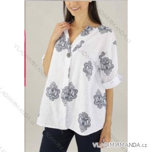 Women's T-Shirt Short Sleeve (S / M / L ONE SIZE) ITALIAN FASHION IMWC222158