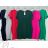 Women's Plus Size Classic Short Sleeve Dress (44/46/48 ONE SIZE) ITALIAN FASHION IM424354