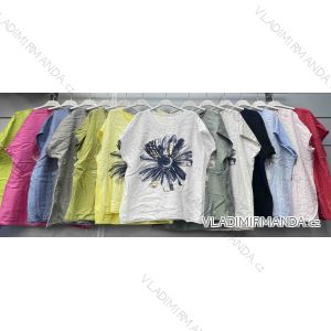 Kabátek košilový flaušový na knoflíčky dámský (S/M ONE SIZE) ITALSKÁ MÓDA IMWD217059