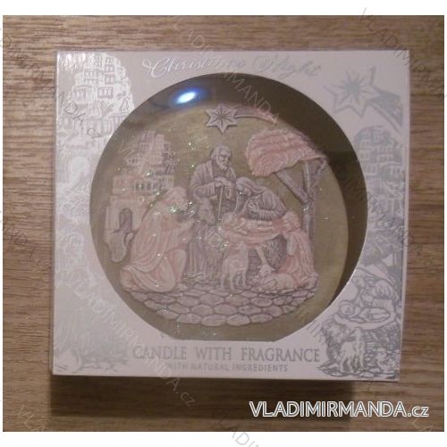 Candle aromatic aromatic Christmas nativity scene (10cm) by SVICKABETLEM
