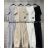 Women's Long Chiffon Short Sleeve Dress (S/M ONE SIZE) ITALIAN FASHION IMWGS231048