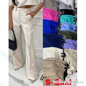 Women's stretch trousers long (S / M ONE SIZE) ITALIAN FASHION IMWB221597