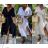 Women's Knitted Sweater Dress Set (S/M ONE SIZE) ITALIAN FASHION IMWE223972