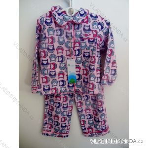 Pajamas flannel long children and adolescent girls (110-140) C-LEMON FH6624
