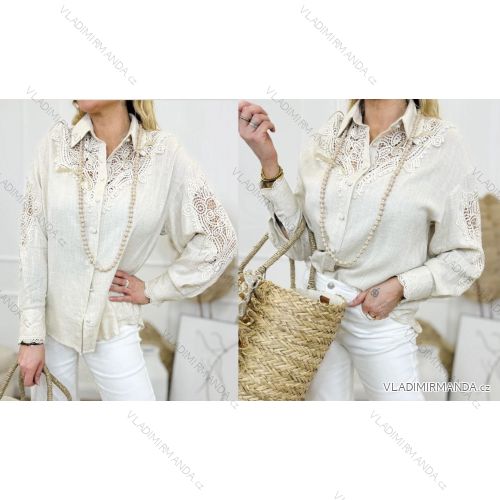 Women's T-Shirt Short Sleeve (S / M / L ONE SIZE) ITALIAN FASHION IMWC222158
