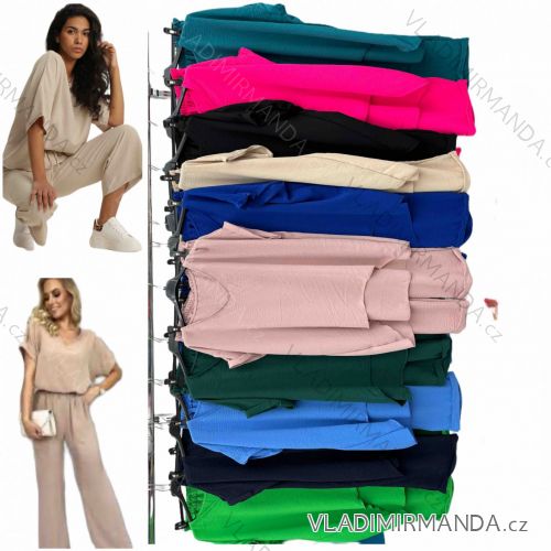 Women's Plus Size Denim Shorts Shorts (56/58 ONE SIZE) POLISH FASHION IMWT24024