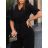 Women's Plus Size Elegant Tunic and Pants Set (44/46 ONE SIZE) ITALIAN FASHION IMWGB24017
