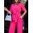 Women's Plus Size Elegant Tunic and Pants Set (44/46 ONE SIZE) ITALIAN FASHION IMWGB24017
